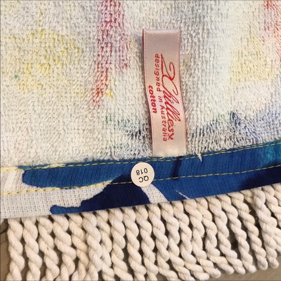 SOLD OUT. Beach Towel Hawaiian Floral - Picture 8 of 8